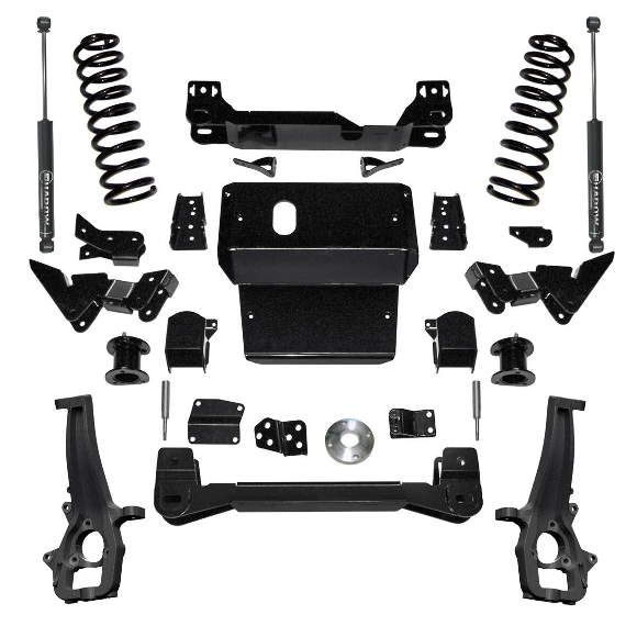 Superlift 4" Lift kit w/Nitro Strut-Shocks 09-11 Ram 1500 4wd - Click Image to Close